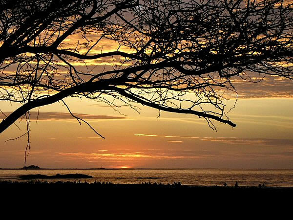 zonsondergang